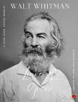 Preview of Walt Whitman Cambridge A Level Student Workbook