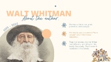 Walt Whitman Notes Link + Webquest Assignment for Students