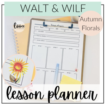 Preview of Walt and Wilf Planner