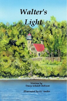 Preview of Walter's Light: Illustrated Lighthouse Story and Interactive Activities
