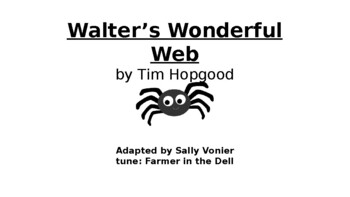 Preview of Walter's Wonderful Web adapted books