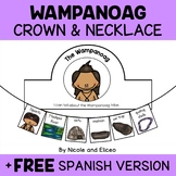 Wampanoag Tribe Activity Crown and Necklace Crafts + FREE Spanish