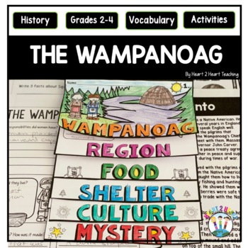 Preview of Wampanoag Native Americans Informational Text Reading Comprehension Worksheet