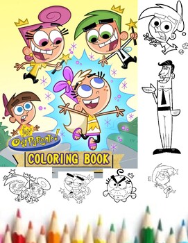 fairly odd parents coloring pages