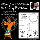 Wangari Maathai Activity Package- Printable Sketch Notes, 