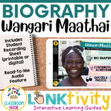 Wangari Maathai LINKtivity® (Digital Biography Activity)