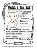 Wanted Poster Book Report