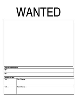 Printable Wanted Posters Template from ecdn.teacherspayteachers.com