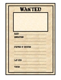 Wanted Poster Template