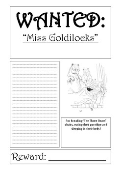 goldilocks wanted dead or alive pdf