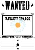 Wanted Poster Templete