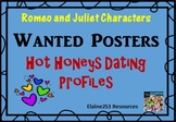 Wanted Posters and Hot Honeys Dating Profile Worksheets Ro