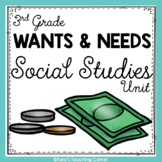 Wants & Needs: Social Studies Mini Unit