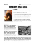 War Horse - Movie Guide, Map Assignment, Letter and Newspa