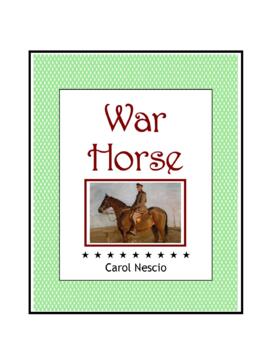 Preview of War Horse ~ Movie Guide +Word Search + Overhead