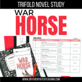 War Horse Novel Study: Comprehension Book Unit for Book by