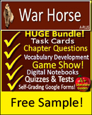 War Horse Novel Study - Free Sample