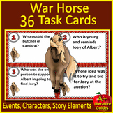 War Horse Task Cards (36) Story Events, Characters, and St