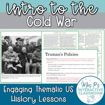 Interactive Cold War Activity