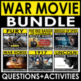War Movie BUNDLE - 8 Movie Guides - Revolutionary, Civil W