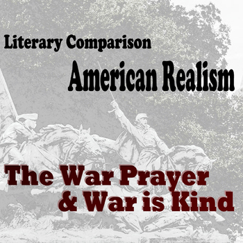 Preview of War is Kind & The War Prayer - Literary Analysis Comparison - Paired Passages