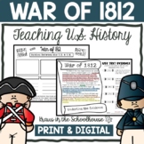 War of 1812 Activities | Easel Activity Distance Learning