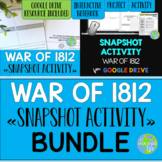 War of 1812 Activity BUNDLE