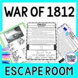War of 1812 ESCAPE ROOM:  James Madison, Impressment - Pri