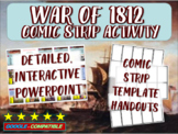 War of 1812 - Highly Visual PPT and Comic Strip Activity