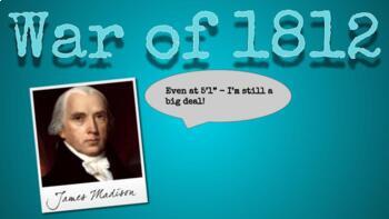 Preview of War of 1812 Notes and presentation
