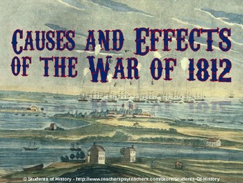 Preview of War of 1812 PowerPoint Lesson: Battles, Events, & People for US History