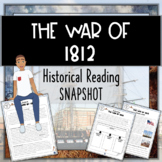 War of 1812- Reading Passages, Skills Tasks & Assessment: 