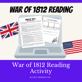 War of 1812 Reading and Activity