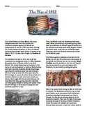 War of 1812: Reading and Questions
