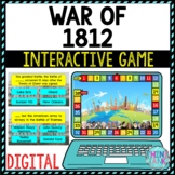 War of 1812  Review Game Board | Digital | Google Slides