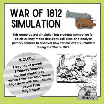 Preview of War of 1812 Simulation