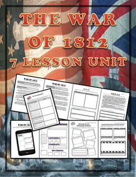 Preview of US History: War of 1812 Lesson Bundle of 7