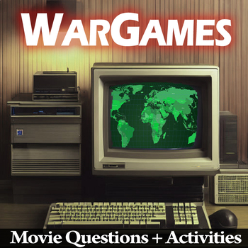Preview of WarGames Movie Guide + Activities | Answer Keys Inc