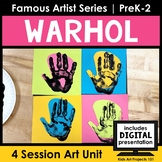 Warhol Project-Based Art Unit for Famous Artist Series in PreK-2