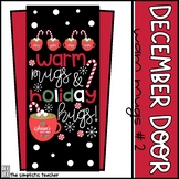 Warm Mugs #2 December Door Decoration Kit or Bulletin Board Set