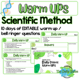 Warm Up / Bell Ringer / Morning Work - Scientific Method