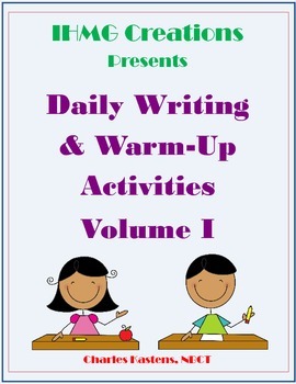 Preview of 20 Weeks of Writing Prompts and Activities-Common Core