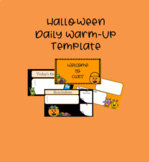Warm-Up/Daily Intro. Slides {Halloween-themed!}