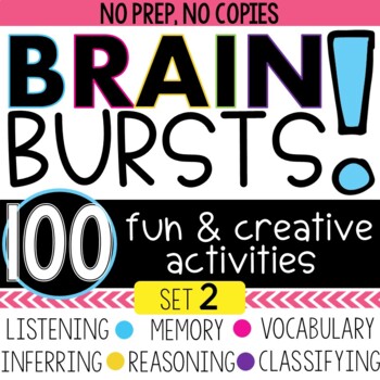 Preview of Warm Up Games, Brain Teasers, and Brain Breaks – Perfect for Zoom