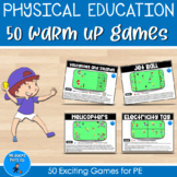 PE Games - 50 Warm up Games for Physical Education