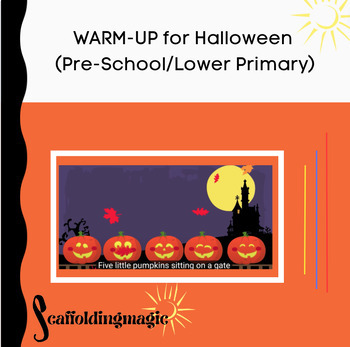Preview of Warm-Up Halloween (Pre-School/Lower Primary)