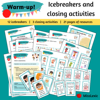 Ice breaker questions: KS2 transition activity