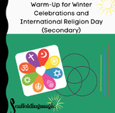 Warm-Up for Winter Celebrations and International Religion