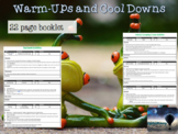 Warm Ups and Cool Downs for PE Booklet