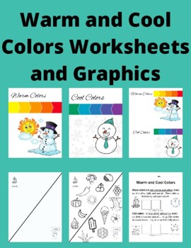 Warm and Cool Colors Worksheet by Sarah Munter Creative Educator
